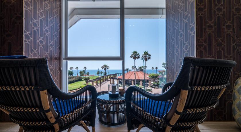 David Tower Hotel Netanya By Prima Hotels - 16 Years Plus 외부 사진 View from the lobby