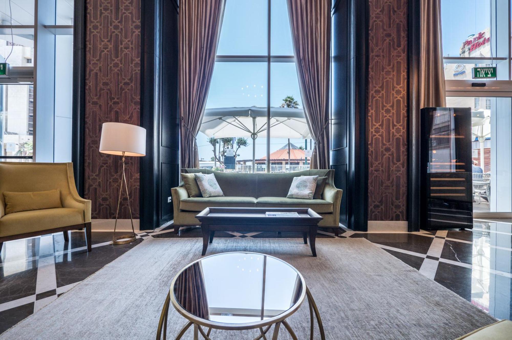 David Tower Hotel Netanya By Prima Hotels - 16 Years Plus 외부 사진 The lobby of the hotel